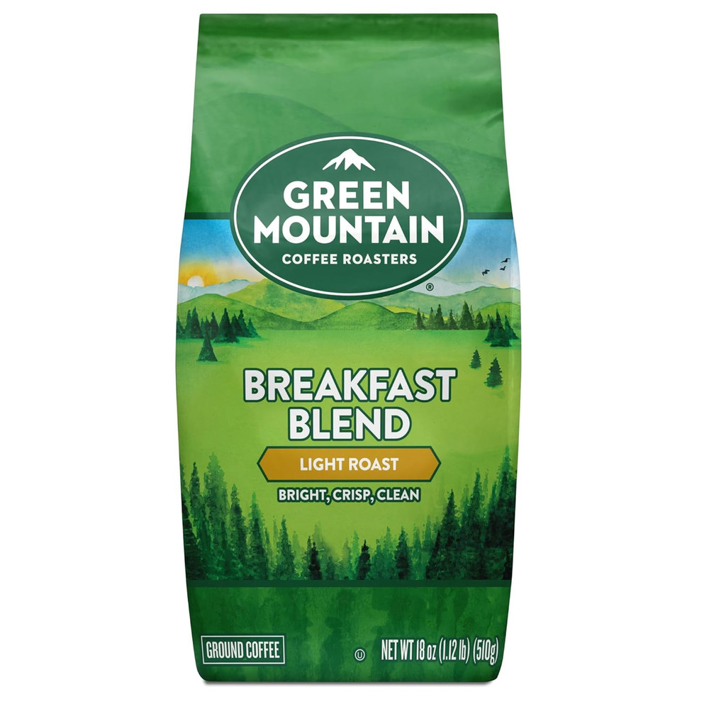 Breakfast Blend, Ground Coffee, Bagged 18 Oz