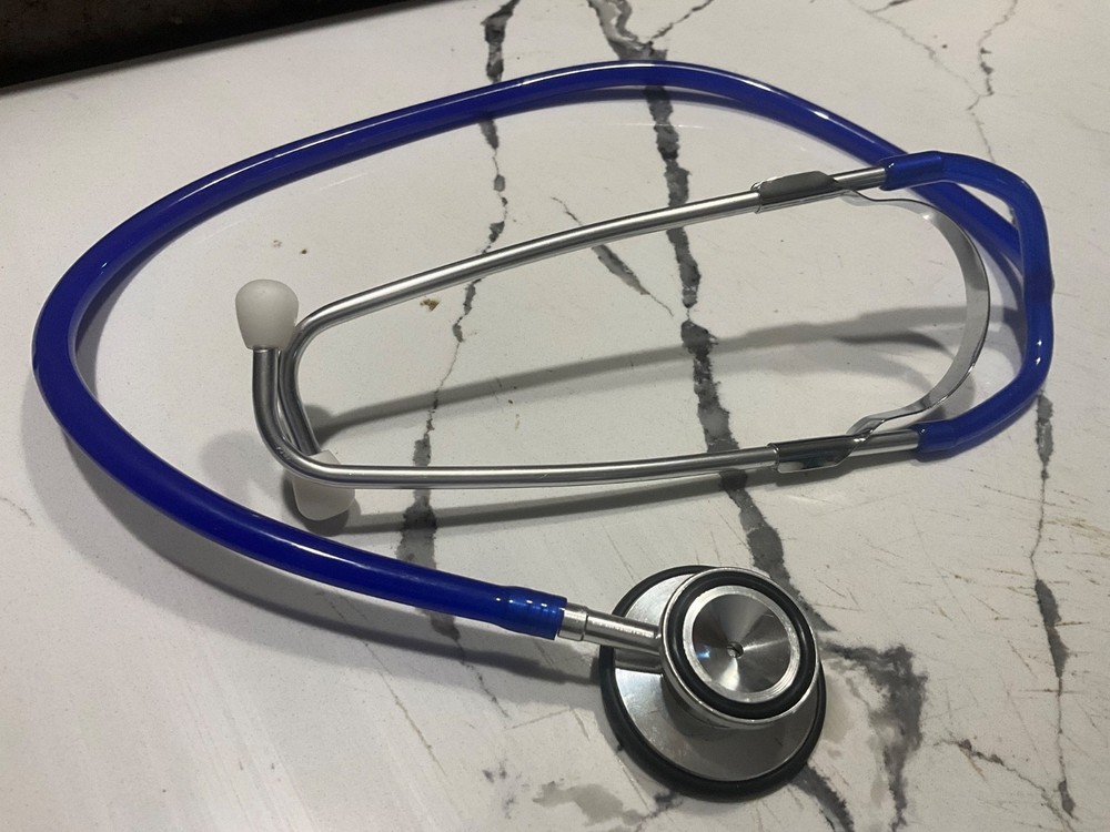 Lightweight Stethoscope blue Color TESTED
