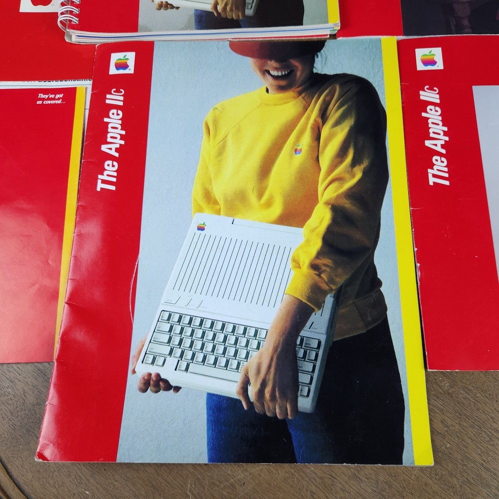 Apple IIc Computer Manual Lot Original Guides System Utilities Joystick Setup