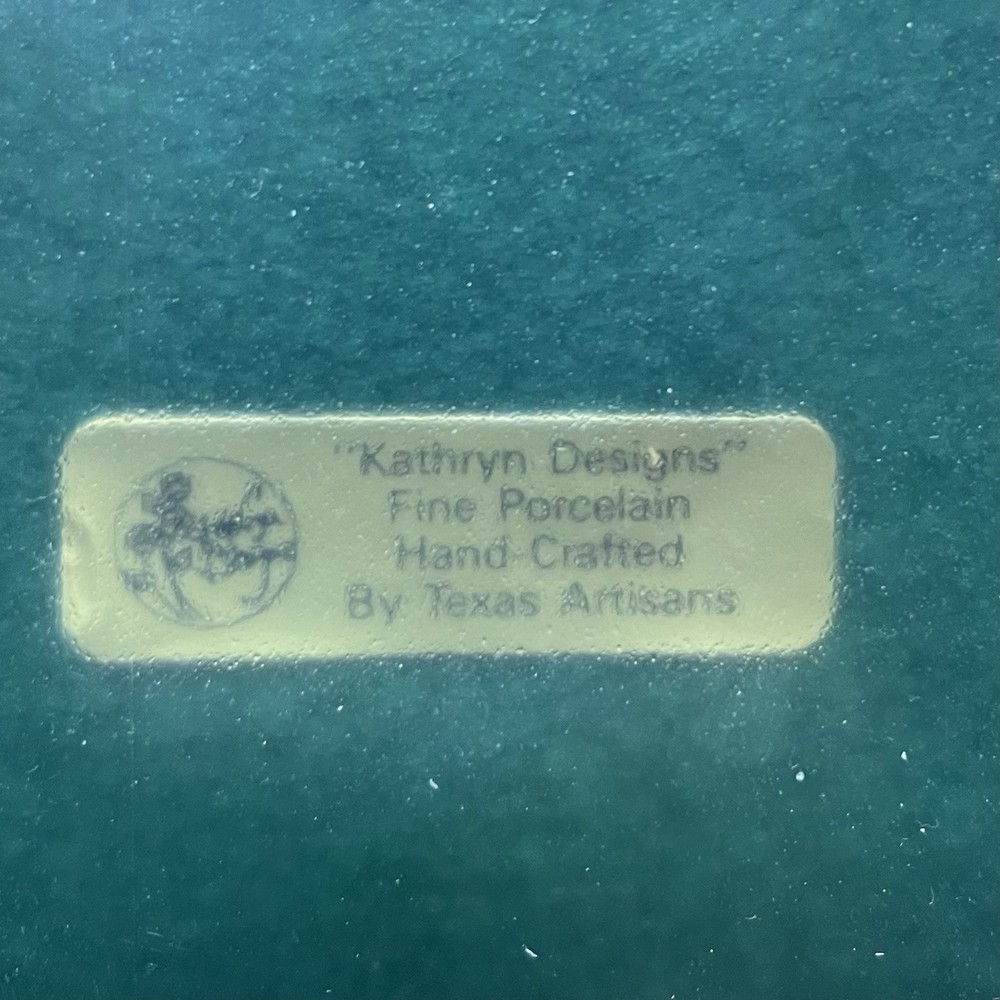 Vintage Ceramic Message & Note Tile Hanging Oak Frame Country Kitchen Decor