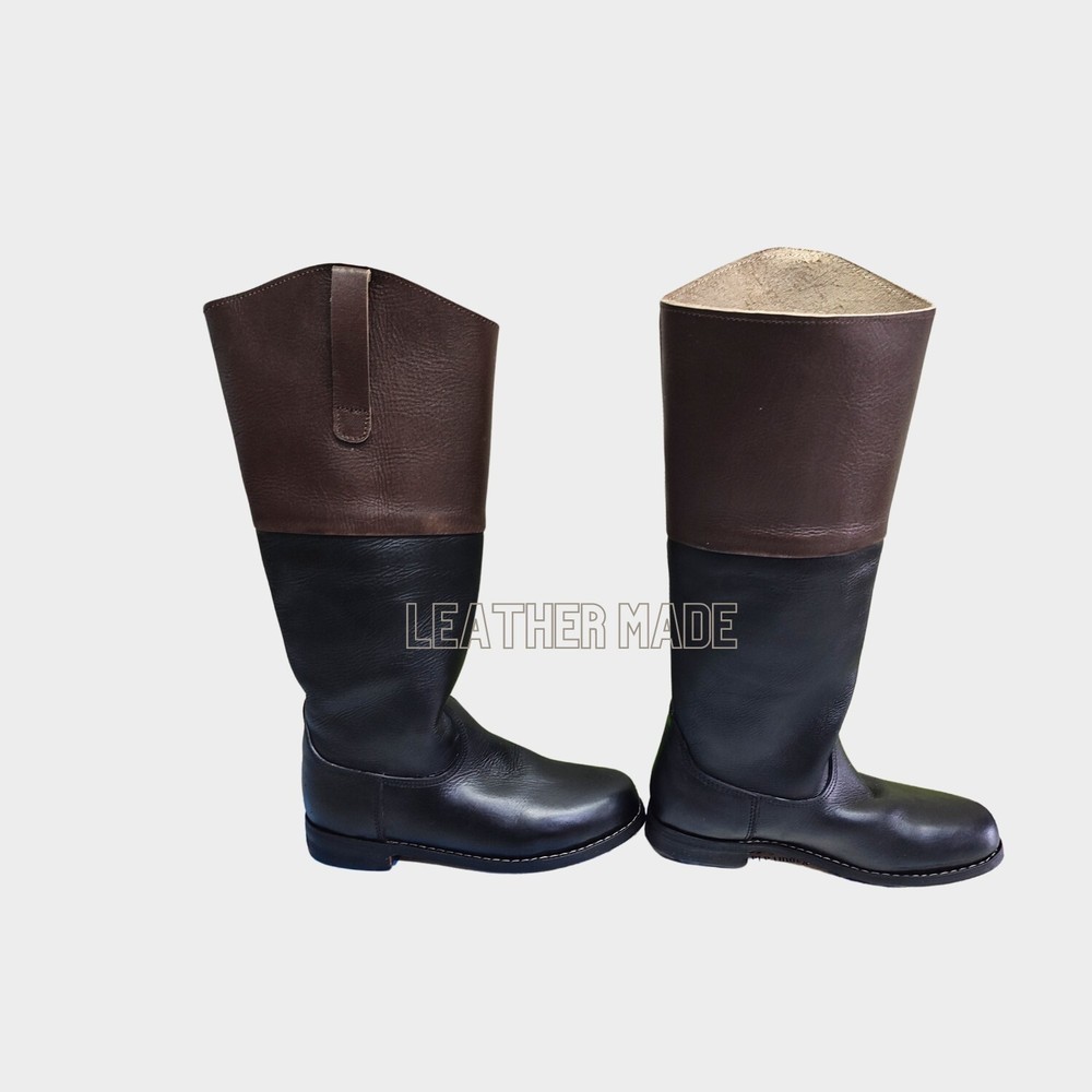 REVOLUTIONARY WAR LEATHER BOOTS Size US 5-15