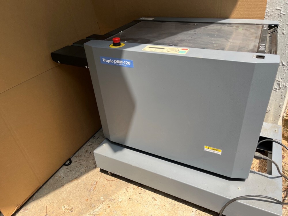 Duplo DBM-120 Booklet Maker – DBM 120 Bookletmaker Untested! Powers On!