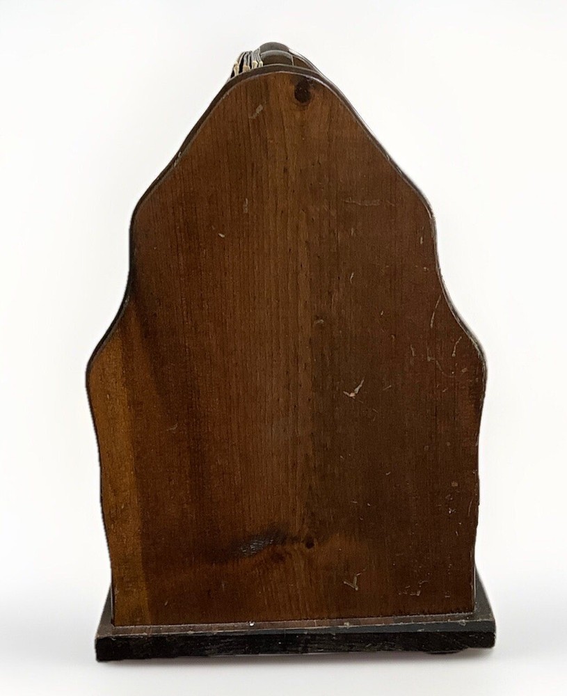 Vintage Rustic Magazine Rack Wood