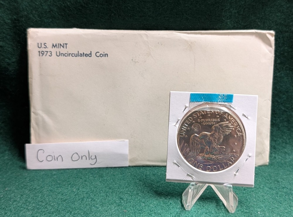 1973-P Eisenhower Dollar Uncirculated from Mint Set