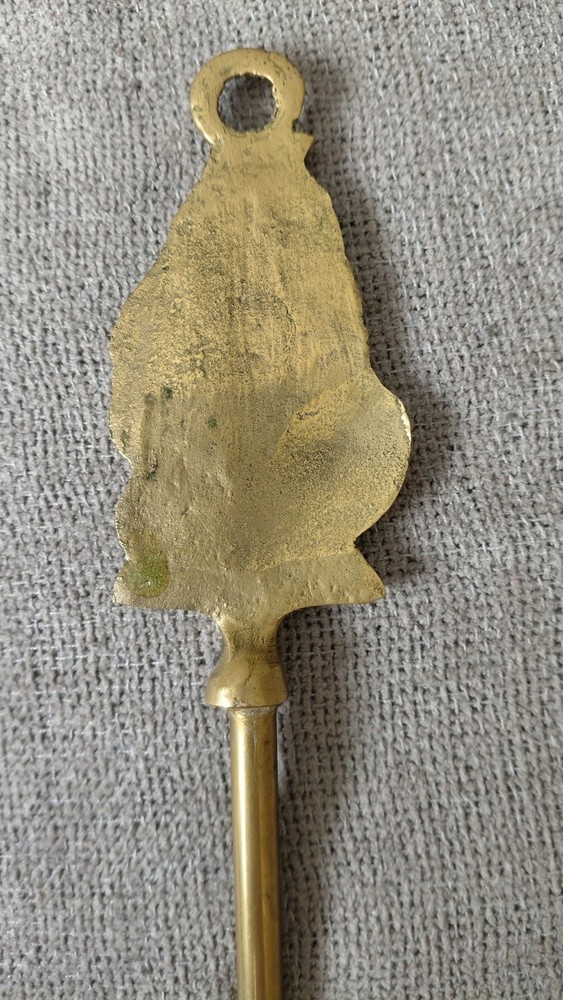 Vintage Toasting Fork Solid Brass (The Revenge Ship 1588) 47cm long Fireplace