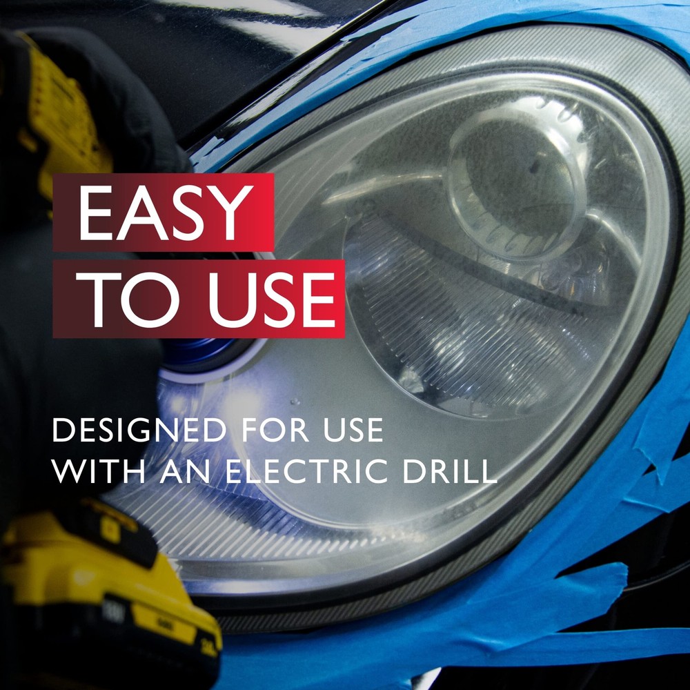 Autoglym Headlight Restoration Complete Kit, Quickly Restore Cloudy And Disco...