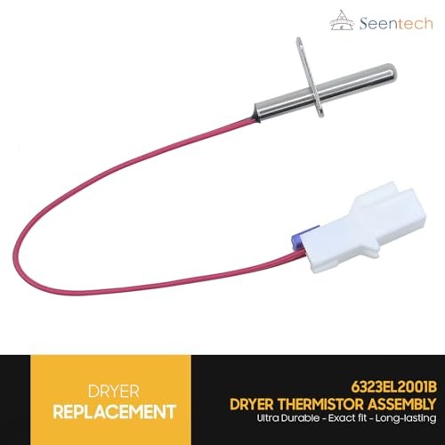 Dryer Thermistor Sensor Replacement – Compatible with Models Using Part