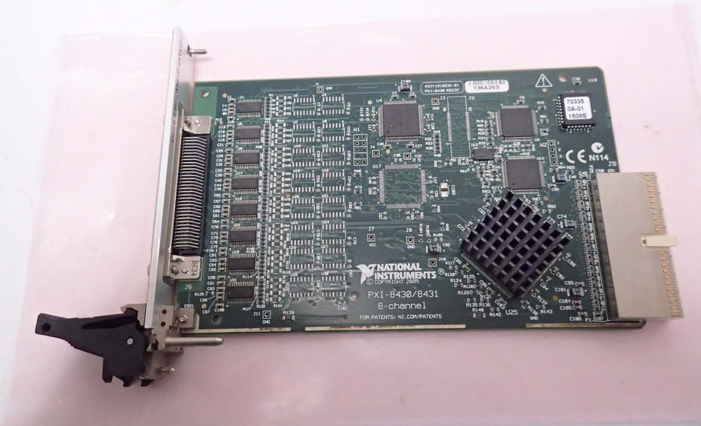 NATIONAL INSTRUMENTS NI PXI-8430 RS232 PXI SERIAL INTERFACE MODULE