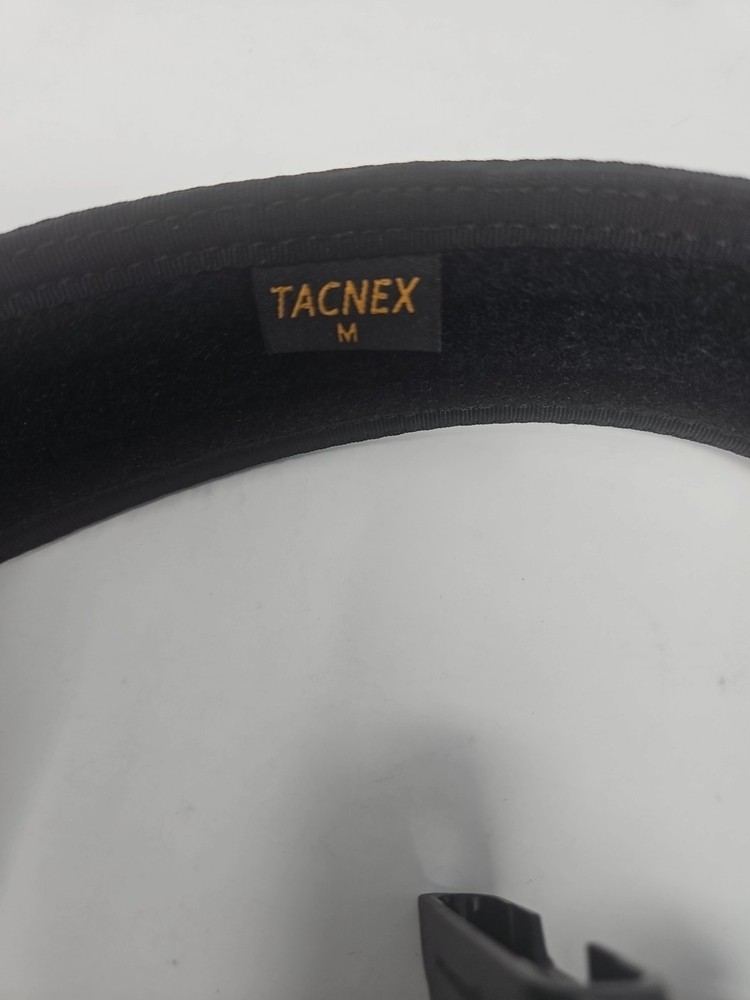 Tacnex Duty Belt w/ Hook Lining, 2" Belt, Size Medium, Black