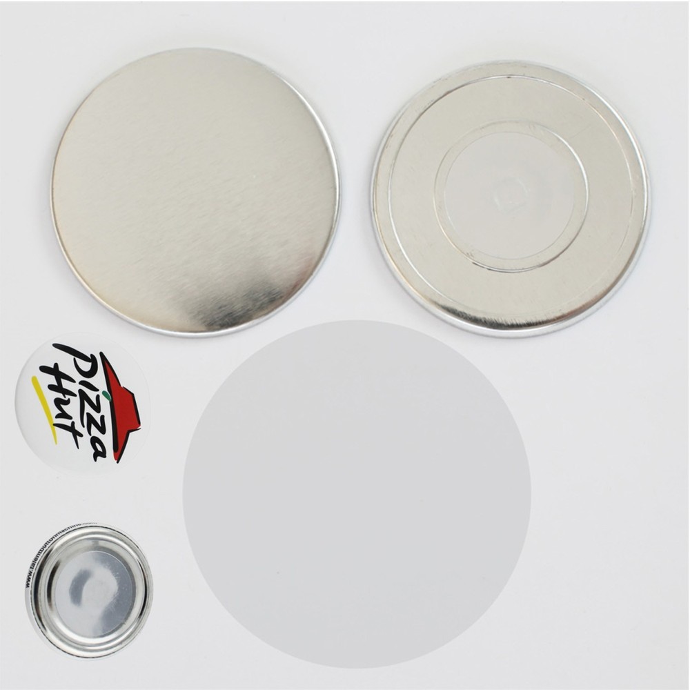 100 Sets/Pack Magnetic Button Parts Professional DIY Button Maker 3" 75mm