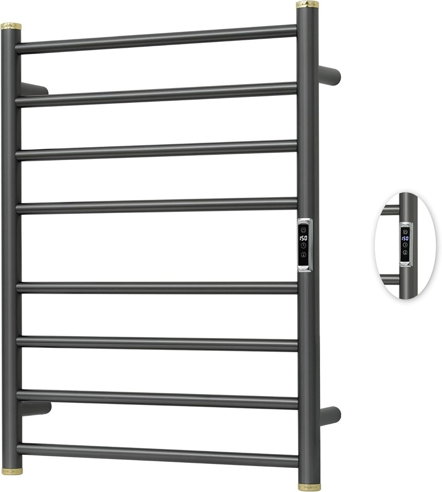 Electric Towel Warmer Rack,Heating Towel Warmer,Timer & Temperature Control Wall