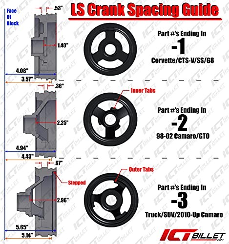 High Mount LS Alternator & Power Steering Pump Bracket Accessory Kit LS1