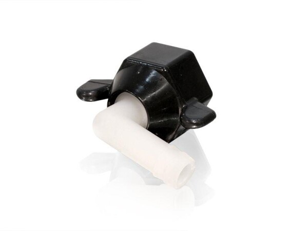 SHURflo 244-3906 Nylon 1/2” Wingnut Swivel X 1/4" Hose 90° Elbow Pump Fitting