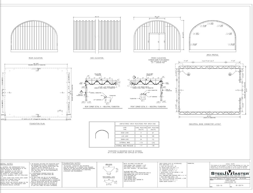 STEELMASTER Pre-Fabricated Building (Never Built)