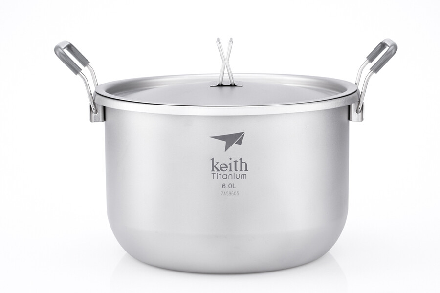 Keith Titanium Ti8301 Pot - 6.0 L