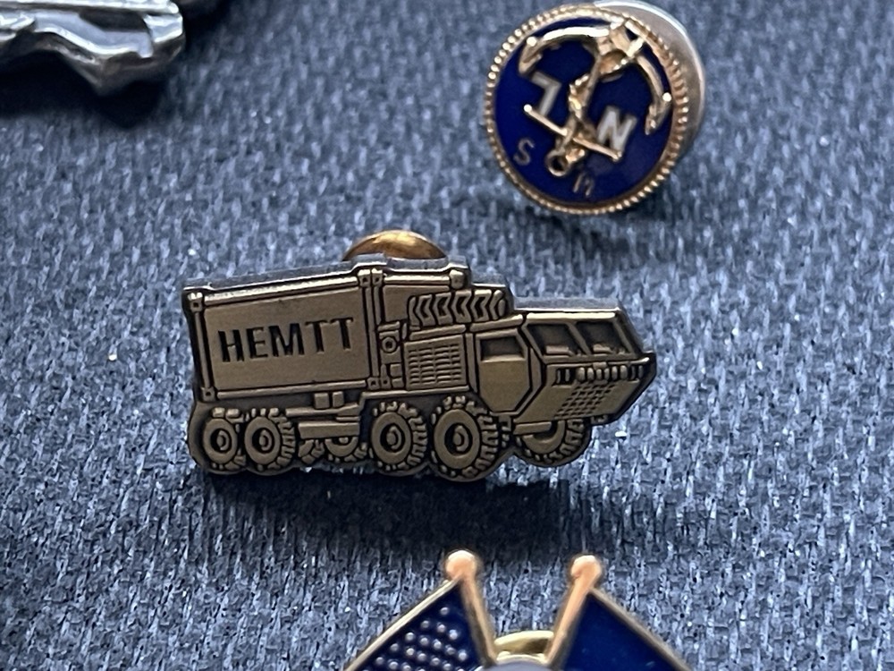 Military Related Lapel Pin Lot
