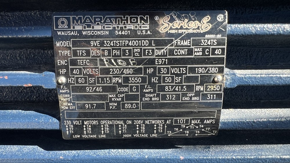 US Filter 30 GPM Double Pass RO Reverse Osmosis System
