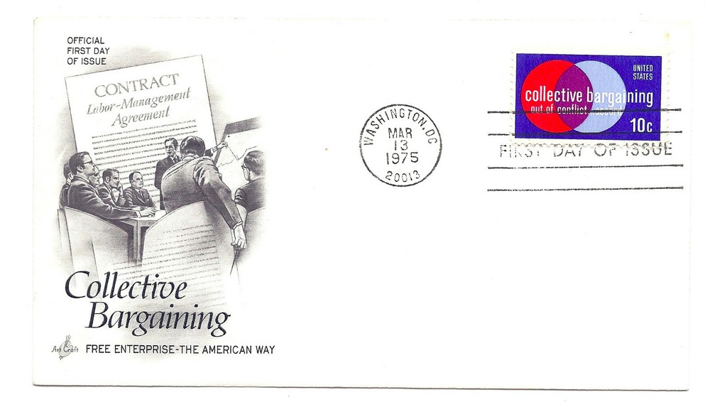1558 Collective Bargaining, ArtCraft FDC