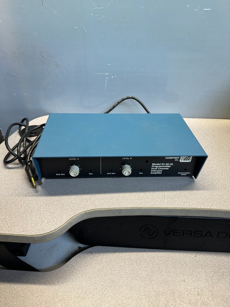 Communications Company Inc Programmable Dual Channel Intercom Amplifier IC-28 UL