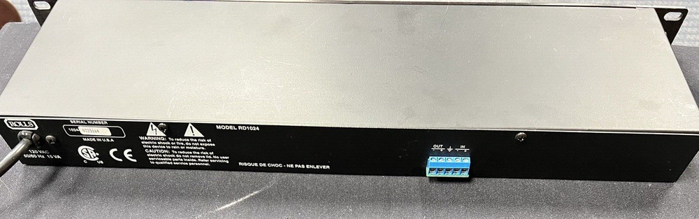Rolls RD320 Digital Audio Room Delay - Used - Works