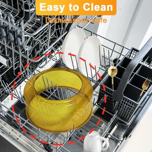 Replacement Power Dome for Nuwave Ovens Pro Plus and Elite, Advanced Amber