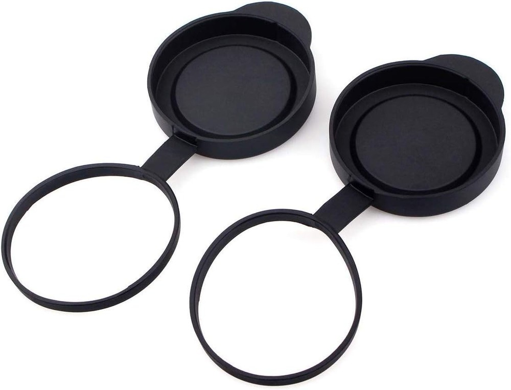 Protective Rubber Objective Lens Caps for Fits Binoculars with Outer Diameter...