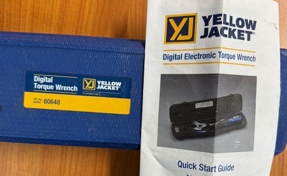 Yellow Jacket 60648 Adjustable Digital Torque Wrench