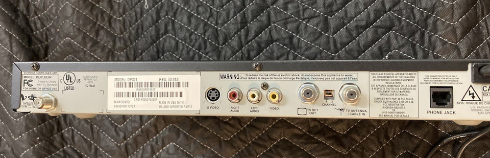 Dish Network DP301 Satellite TV Receiver