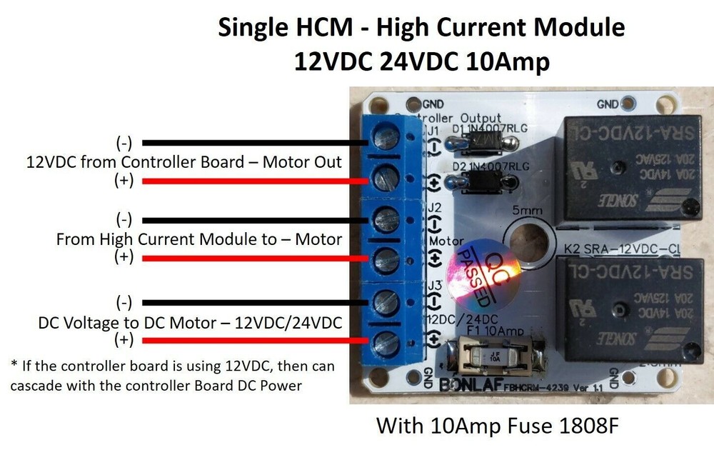 12V 24V 10Amp Relay Module Solar Panel Sun Tracking Controller DIY On Board Fuse