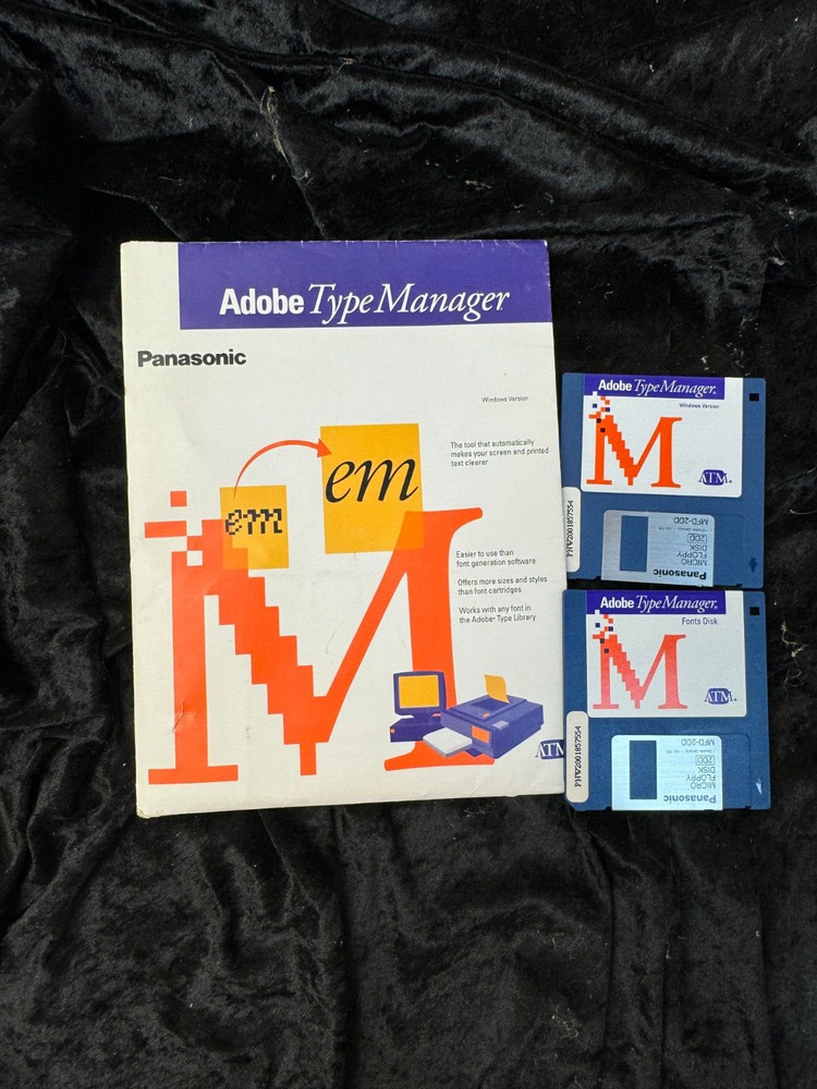 Adobe Type Manager for Windows 3.5 Media