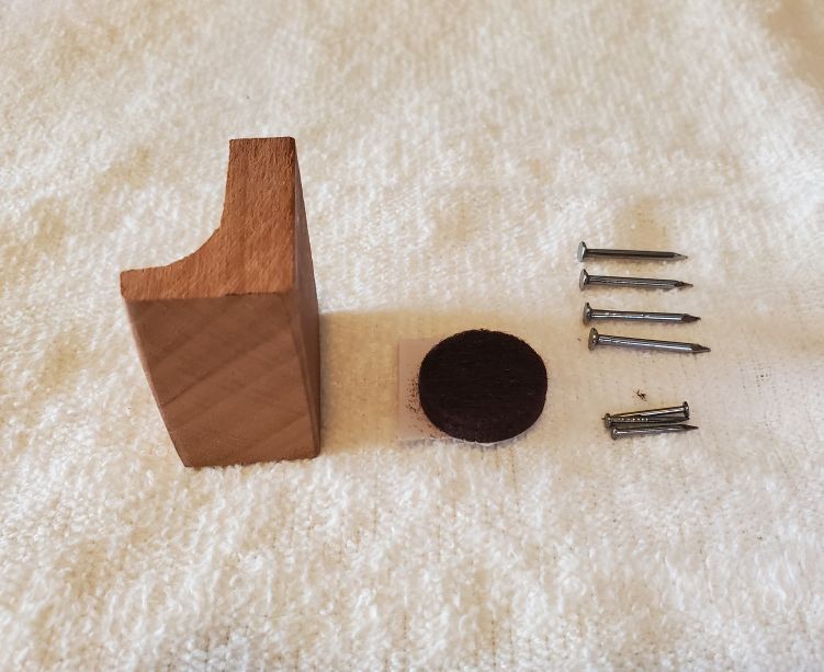 Front Cabinet Support Piece Kit for Silvertone 4572 Radios (1938)