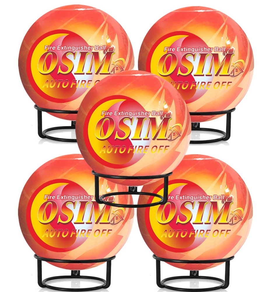 5-pack Automatic Self-Exciting Fire Extinguisher Ball for Kitchen Garage Home