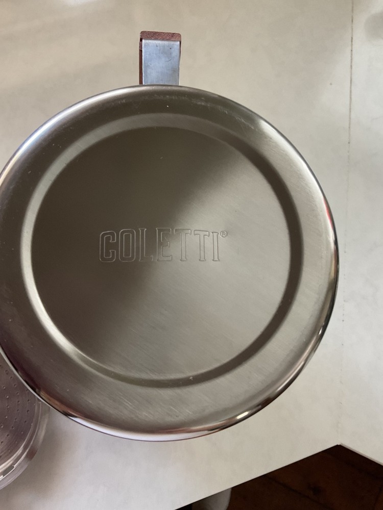 COLETTI 9 Cup Stainless camping Percolator-preowned(never used)
