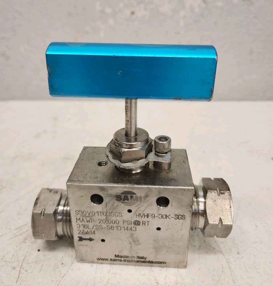Sami S30V01T03SGS High Pressure Needle Valve