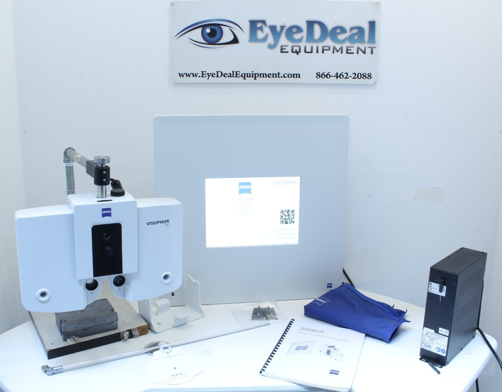 Zeiss VISUPHOR 500 and VISUSCREEN 100 Visual Acuity Chart