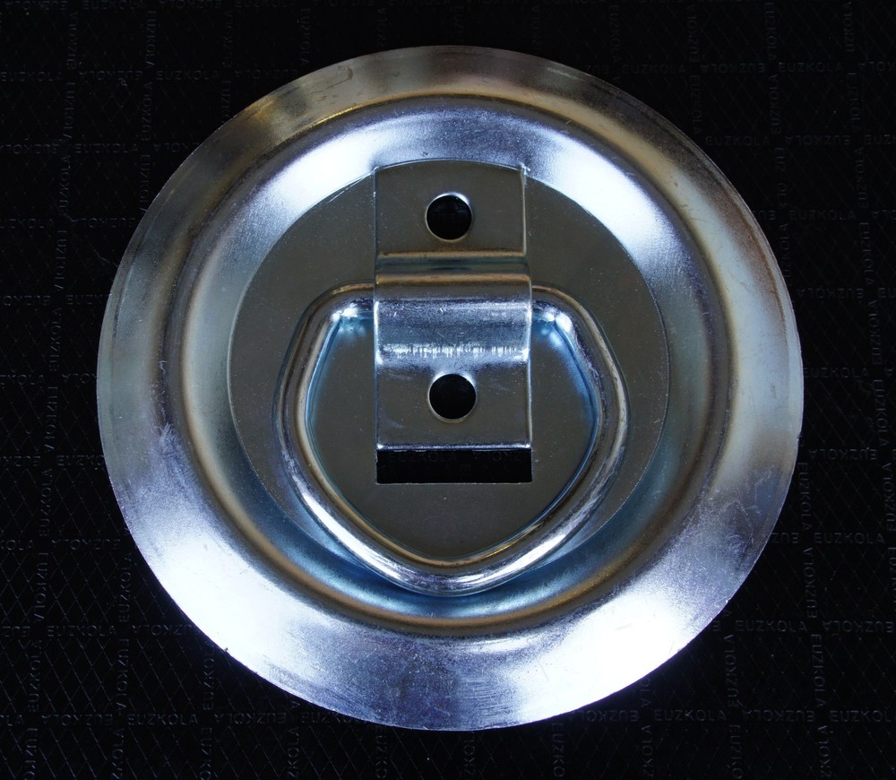 8 D Rings Surface Mount Steel Rope Ring Enclosed Cargo Trailer Van Tie Down Ring