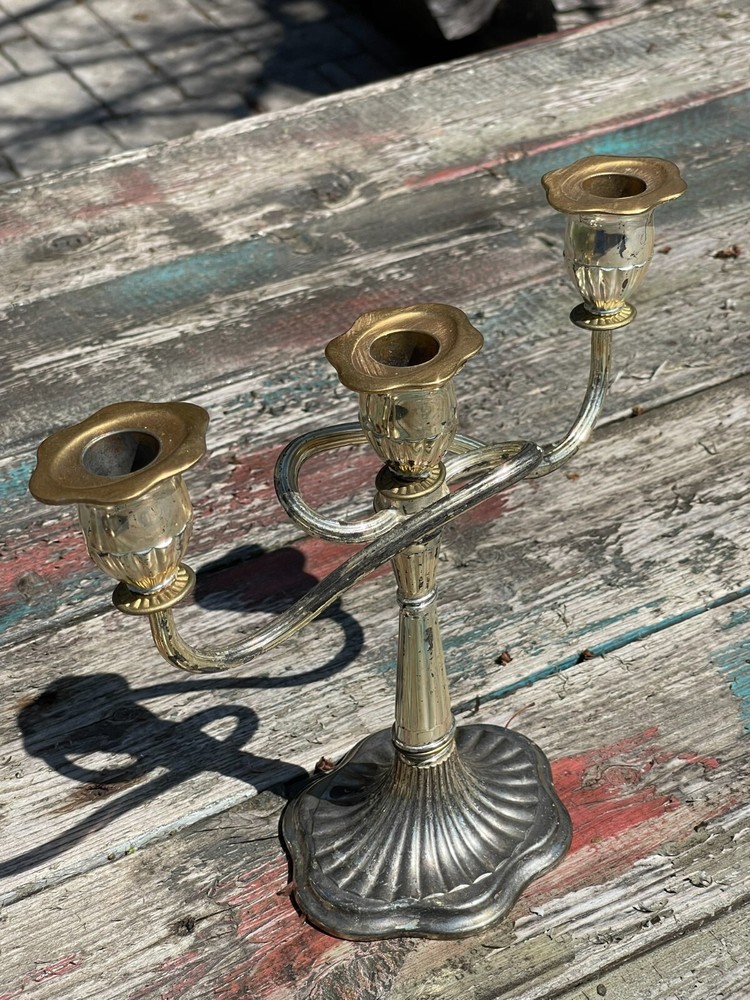 Vintage Silver Candelabra and Misc. Candlesticks