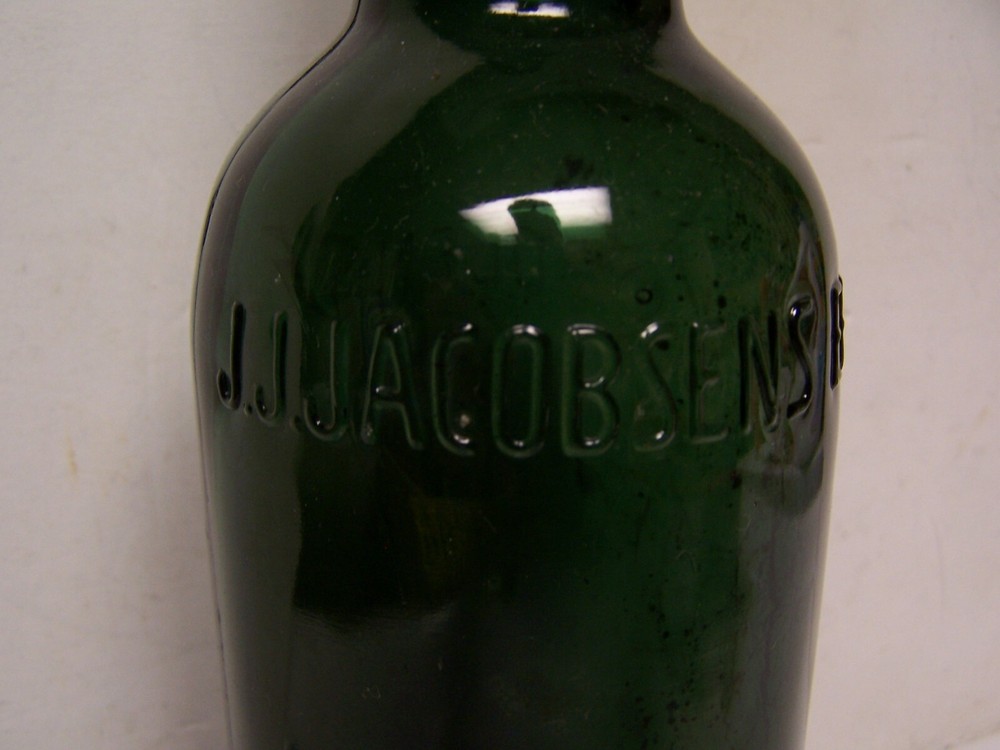 J J Jacobsens EFTF ODENSE Antique Bottle