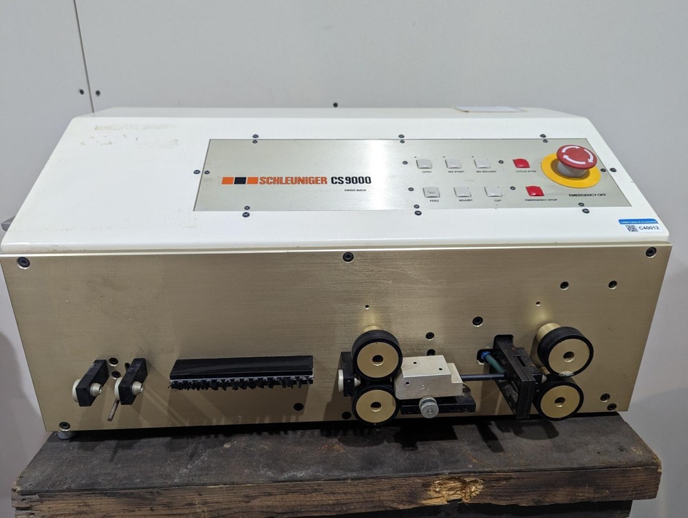 Schleuniger CS9000 includes manual