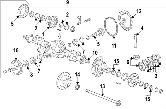 Genuine GM Differential Case 84989575
