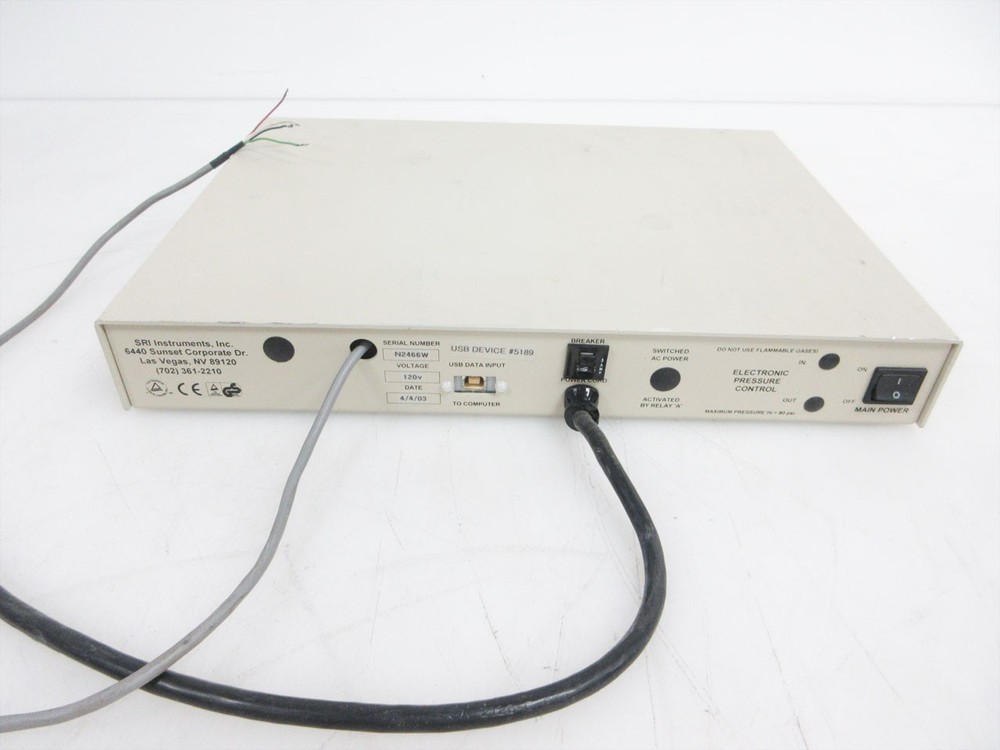 SRI 302 PEAKSIMPLE CHROMATOGRAPHY DATA SYSTEM FOR GC & HPLC CHROMATOGRAPHY