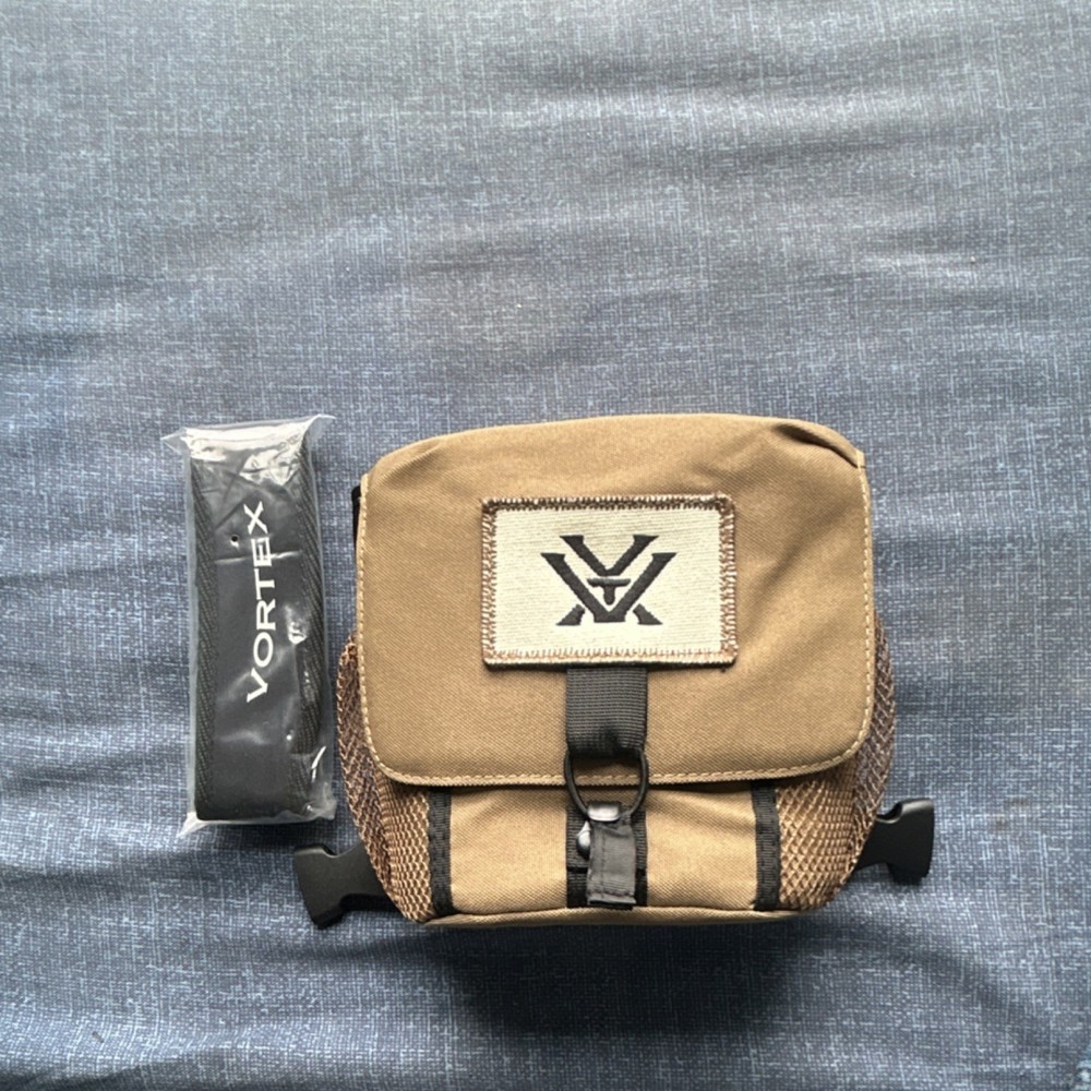 Vortex Binocular Case Bag with Strap Tan Durable Protective Storage Accessory