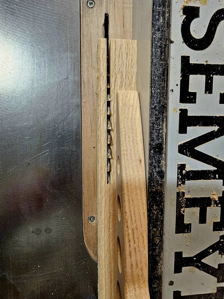 OAK TABLE SAW SAFETY PUSH STICK HANDLE
