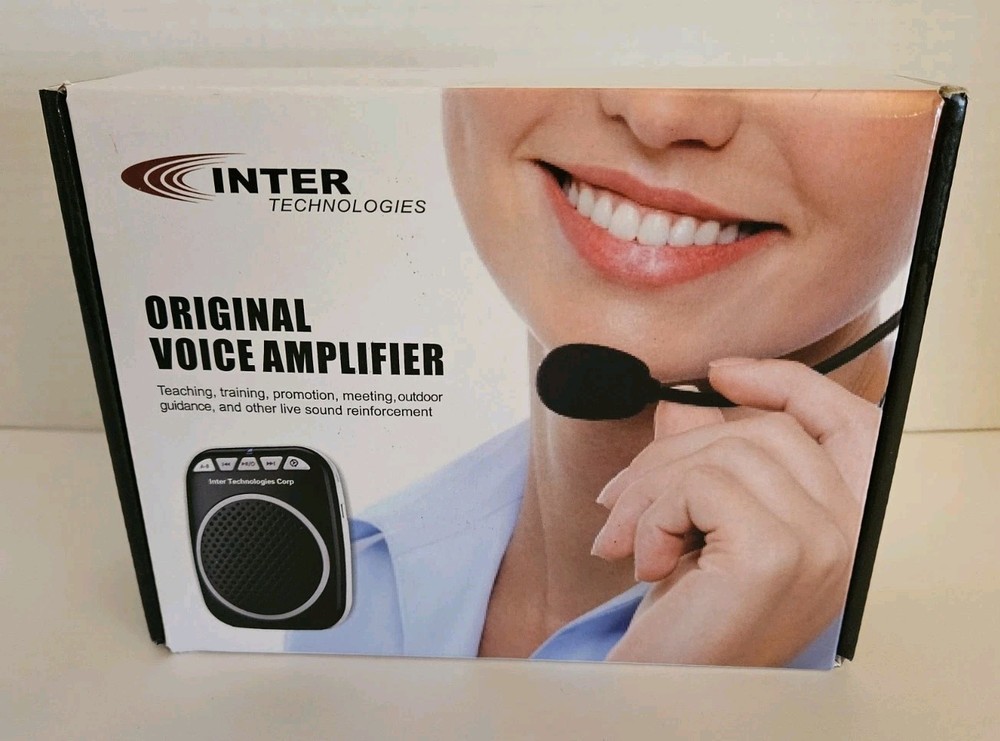 Inter Technologies Original Voice Amplifier New In Open Box