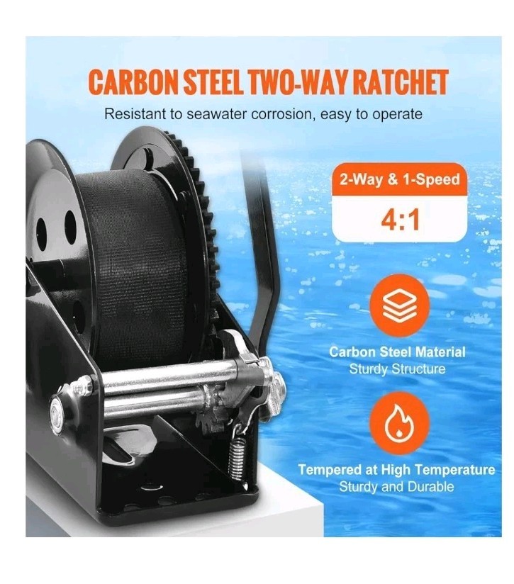 Vevor Hand Winch 1600lbs