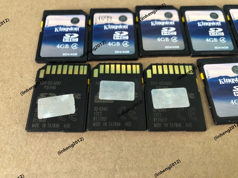 10PCS Kingston 4GB SD Memory card