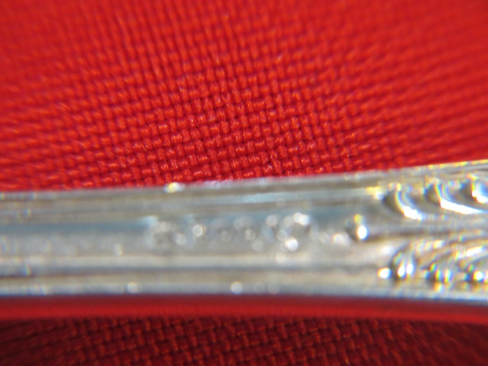German Sterling Silver 800 fine Fish Knife Lg Serving Spoon Fried Egg Server