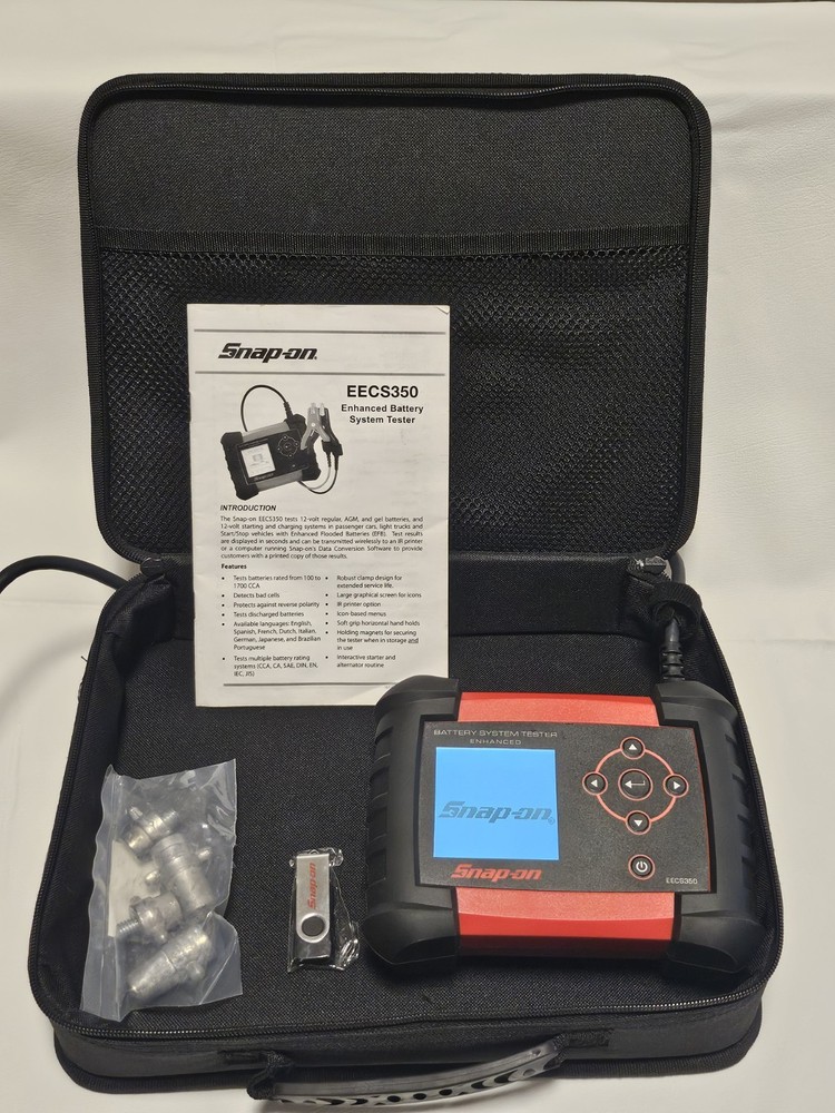 Snap-on EECS350 Enhanced Battery System Tester
