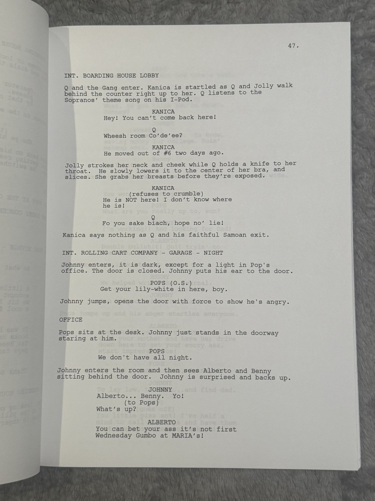 SUMMER JOB by Michael Kramer & Jeff Lyons SCRIPT SCREENPLAY KENSINGTON ENTERTAIN
