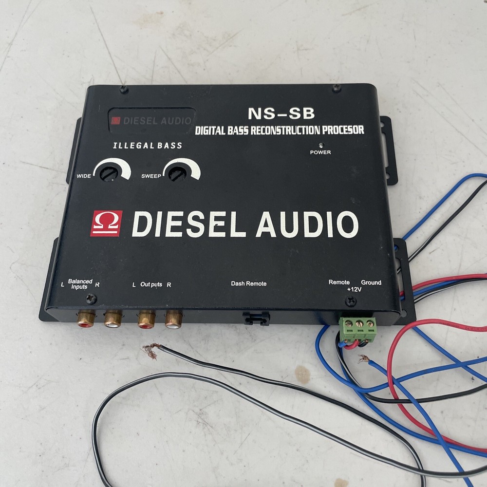 digital bass reconstruction processor diesel audio NS-SB